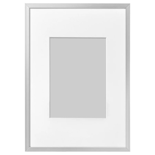 IKEA LOMVIKEN Ramka aluminium 21x30 cm