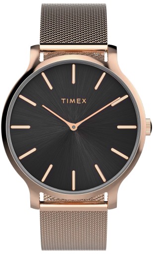 Zegarek damski złoty bransoleta mesh TW2W19600 Transcend Slim