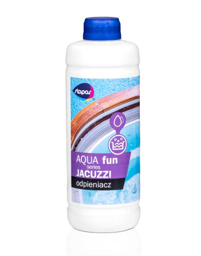 ODPIENIACZ Usuwa Pianę Zapobiega Powstawaniu Piany Jacuzzi Basen STAPAR 1L
