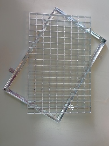 Wycieraczka stalowa ocynkowana 40x60 Bertex