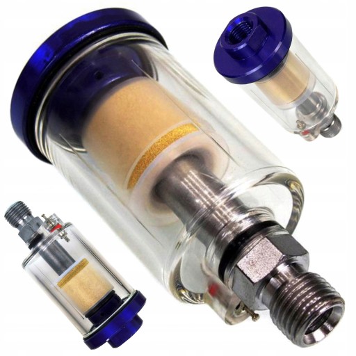 FILTR POWIETRZA ODWADNIACZ 1/4 SEPARATOR DO PISTOL