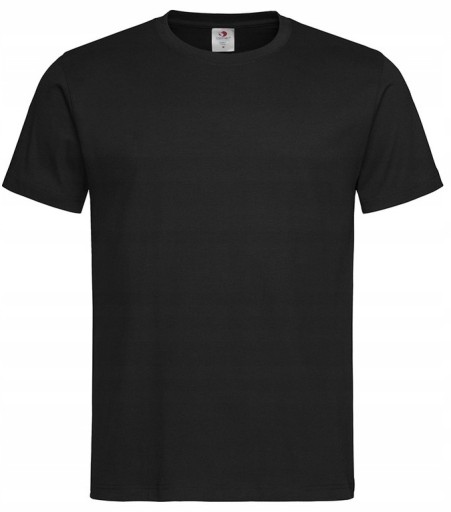 T-shirt koszulka robocza i na co dzień STEDMAN czarna 100% BAWEŁNA
