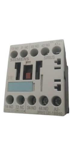 Stycznik SIEMENS 3RH1131-1BB40 31E 24VDC DC 24V