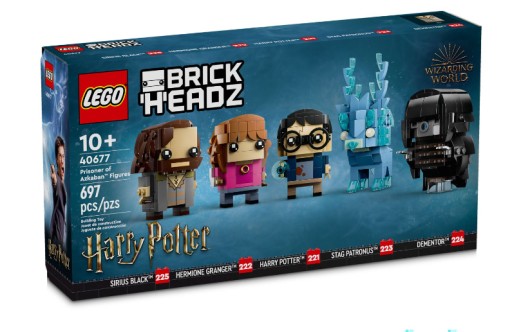 LEGO 40677 Harry Potter BrickHeadz Figurki z filmu Więzień Azkabanu NOWY
