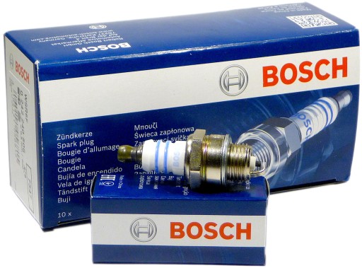 ŚWIECA ZAPŁONOWA BOSCH WSR6F M14 STIHL BG BR BT HL HT MM TS FC FS DOLMAR PC
