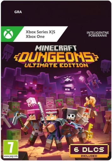 Minecraft Dungeons Ultimate Edition Xbox ONE / Series X | S klucz bez VPN