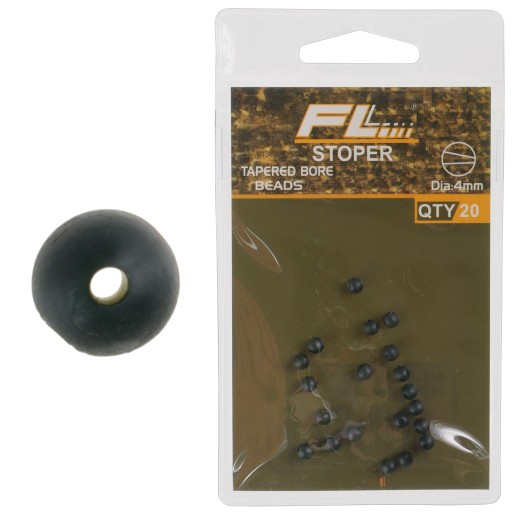 Koralik zderzakowy stopery samoblokujące 4 mm