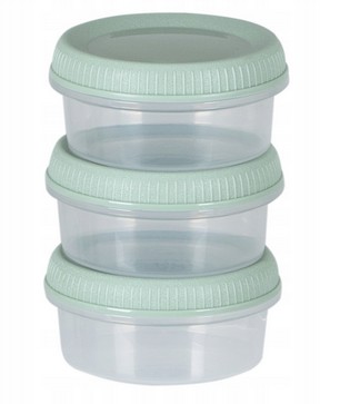 ZESTAW 3 POJEMNIKÓW NA SOS DIP 3 x 80 ml Z POKRYWKAMI CURVER SMART LUNCHBOX