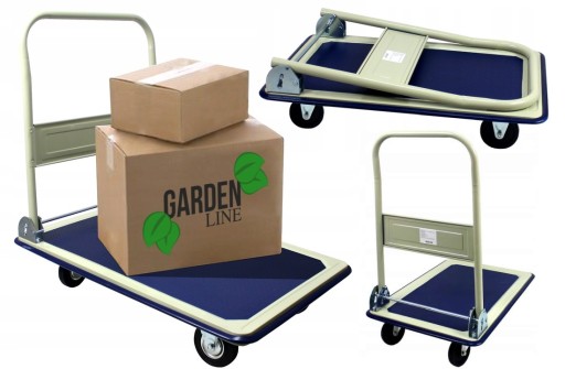 WÓZEK MAGAZYNOWY PLATFORMA TRANSPORTOWA do 150kg