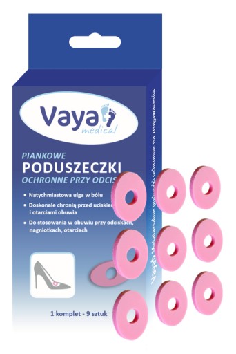 PLASTRY PIANKOWE NA ODCISKI PODUSZECZKI OCHRONNE