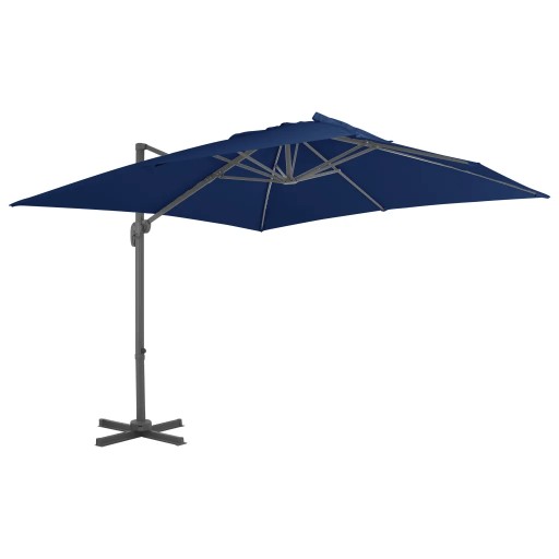 DUŻY PARASOL OGRODOWY SKŁADANY TARASOWY 3x3 m