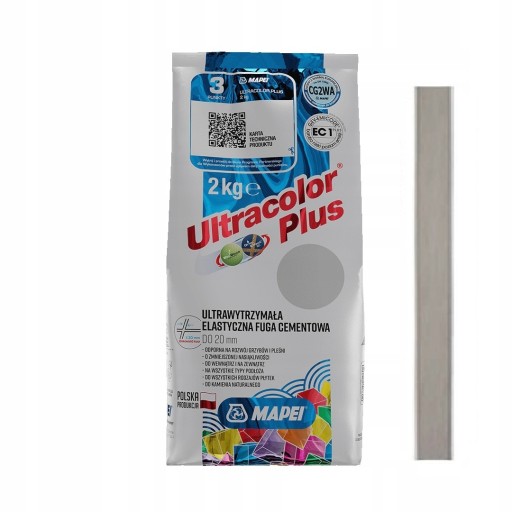MAPEI FUGA CEMENTOWA ULTRACOLOR PLUS 112 TYTAN 2KG