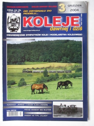 KOLEJE DAWNIEJ I DZIŚ nr 3 2004