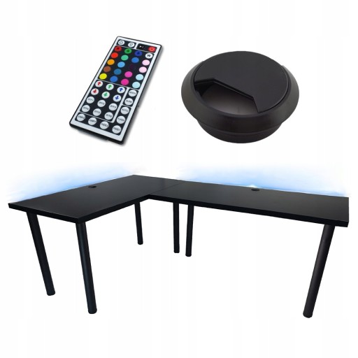 BIURKO GAMINGOWE NAROŻNE 180x120 PRODUCENT
