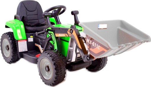 TRAKTOR Z ŁADOWARKĄ I PILOTEM 2 SILNIKI 45W