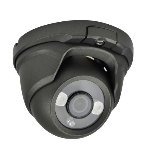 KAMERA DVS ZEWNĘTRZNA KOPUŁKOWA 8MPX ANALOG BLACK