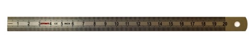 Liniał przymiar 200mm giętki INOX