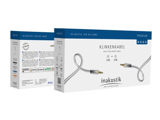 Inakustik Premium Przewód wt. 3,5/wt. 3,5 0,5m