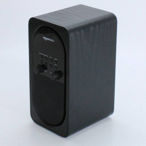Amazon Basics DAB/DAB+/FM drewniane wykończenie