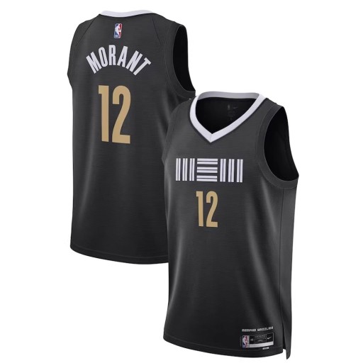 23-24Season NBA Memphis Grizzlies Basketball Jersey Ja Morant Sports Shirts