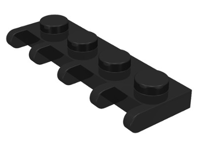 LEGO - Hinge zawias 1x4 (4315) czarny 3szt