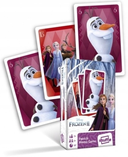 GRA KARCIANA PIOTRUŚ MEMORY KRAINA LODU 2 FROZEN