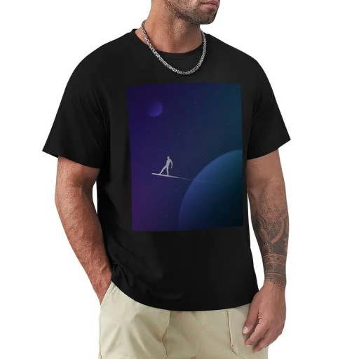 Silver Surfer Minimal funny unisex cotton T-Shirt Koszulka