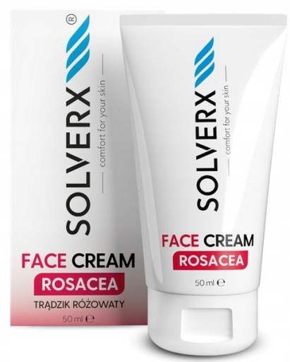 SOLVERX Rosacea Krem do twarzy na trądzik różowaty 50 ml