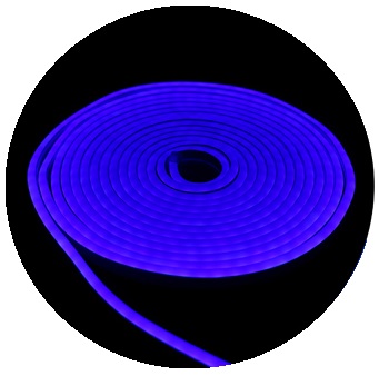 5m Taśma Led NEON Mono NIEBIEKI