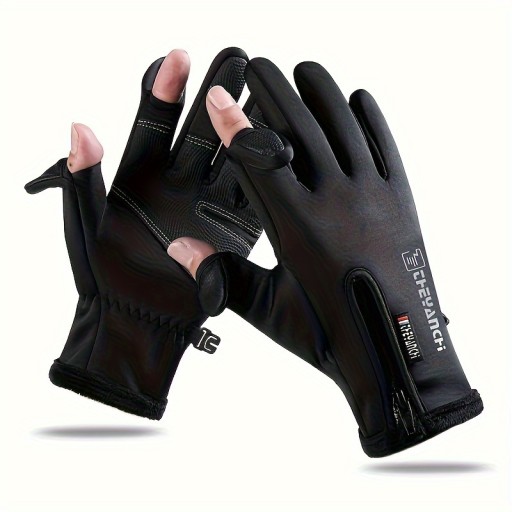 Men'S Waterproof & Cold-Proof Gloves With Non-Slip Grip - Ideal For Outdoor
