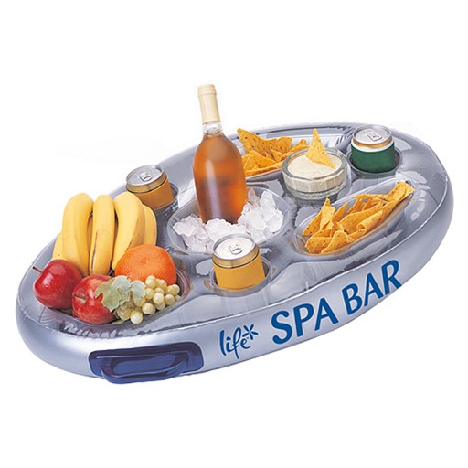 Inflatable Table for a Floating Jacuzzi