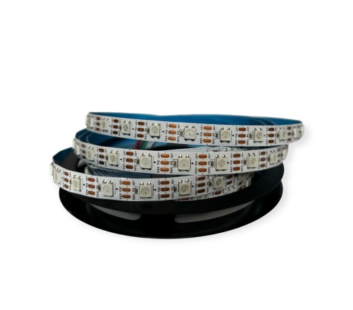 Ledy Adresowalne 5m WS2812B 60led/m White PCB Arduino