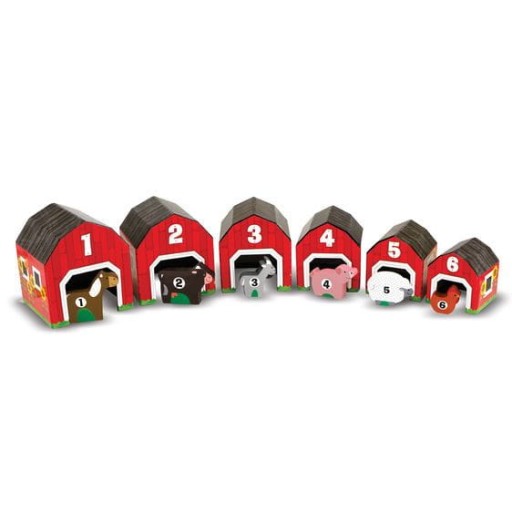 Melissa&Doug- Stodoła i zwierzęta do układania