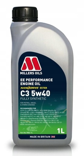 MILLERS EE Performance C3 5w40 1L