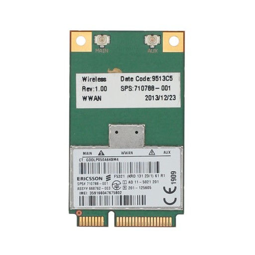WWAN F5321gw do HP DELL E6420 3G GPS HSDPA