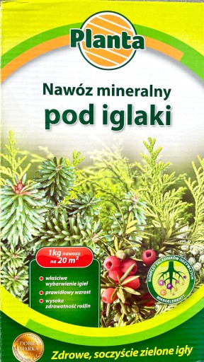 NAWÓZ MINERALNY POD IGLAKI 1KG PLANTA