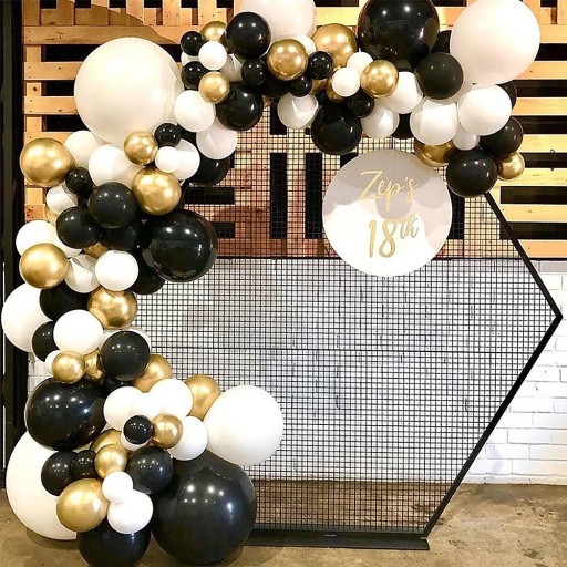 GIRLANDA 105 BALONÓW URODZINY ROK OSIEMNASTKA BAL