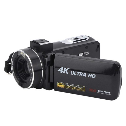 CYFROWA KAMERA WIDEO TOSUNY, WIDEO 4K, Z 18-KROTNYM ZOOMEM CYFROWYM