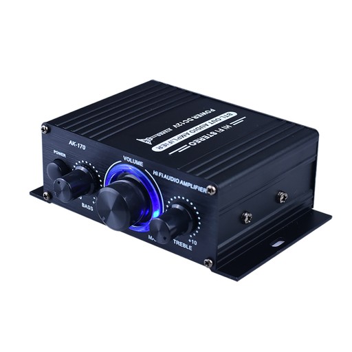 AK-170 radio HiFi moc dźwięku wzmacniacz 200W + 20