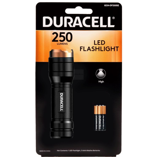 LATARKA DURACELL ALUMINIUM 3xAAA 250 Lm