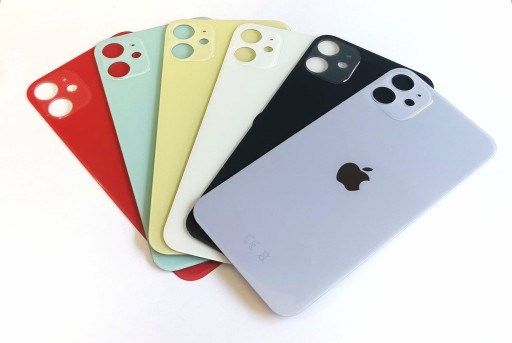 OBUDOWA KLAPKA TYŁ SZYBA iPhone 11 ŻÓŁTY