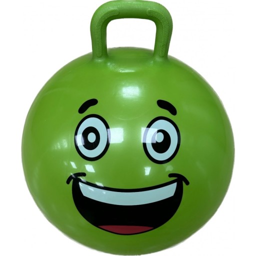 Piłka do skakania dla dzieci skoczek 45cm zielona 1045412 PI-2540