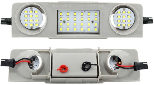 LAMPKI OŚWIETLENIE LED PODSUFITKI WNĘTRZA SAMOCHODU AUTA VW GOLF 5 6 SKODA