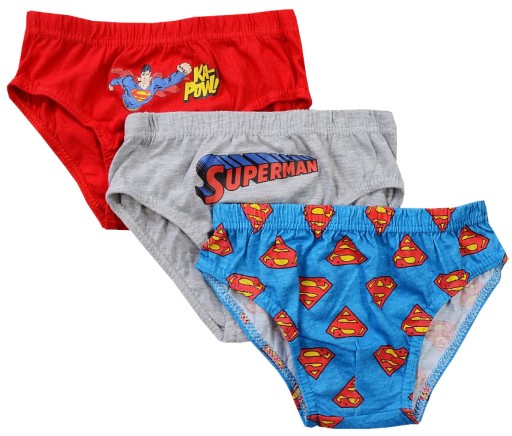 SLIPY MAJTKI 3-pack SUPERMAN 104/110 R599K