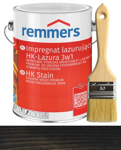 Remmers Hk-lasur lazura do drewna 5L Heban
