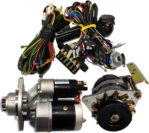 ROZRUSZNIK + ALTERNATOR + INSTALACJA URSUS C-360