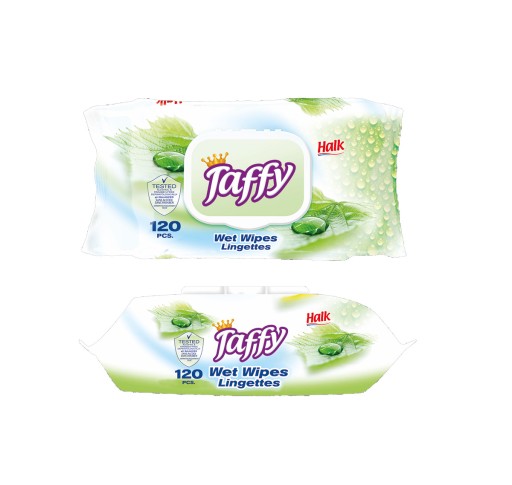 Chusteczki nawilżane Halk Taffy 1 x 120 szt.