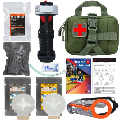 Sanke Rescue Tactical Molle Medical EDC Pouch Emergency Bandage Tourniquet