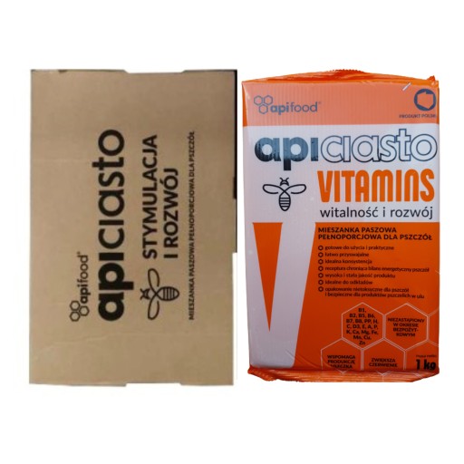 Ciasto pszczele Apiciasto WITAMINY 10x1kg ORION 24