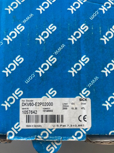 SICK Enkoder z kołem pomiarowym DKV60-E2P02000, 1057642